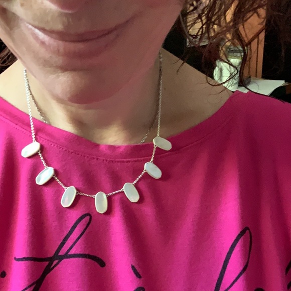 Kendra Scott Adjustable metal slider necklace - Picture 1 of 5